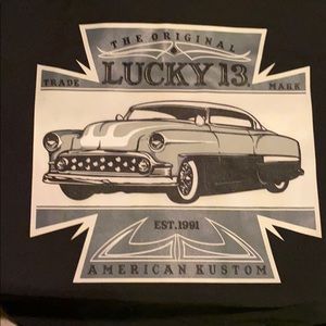 Lucky 13 Rockabilly Short-Sleeve Shirt M